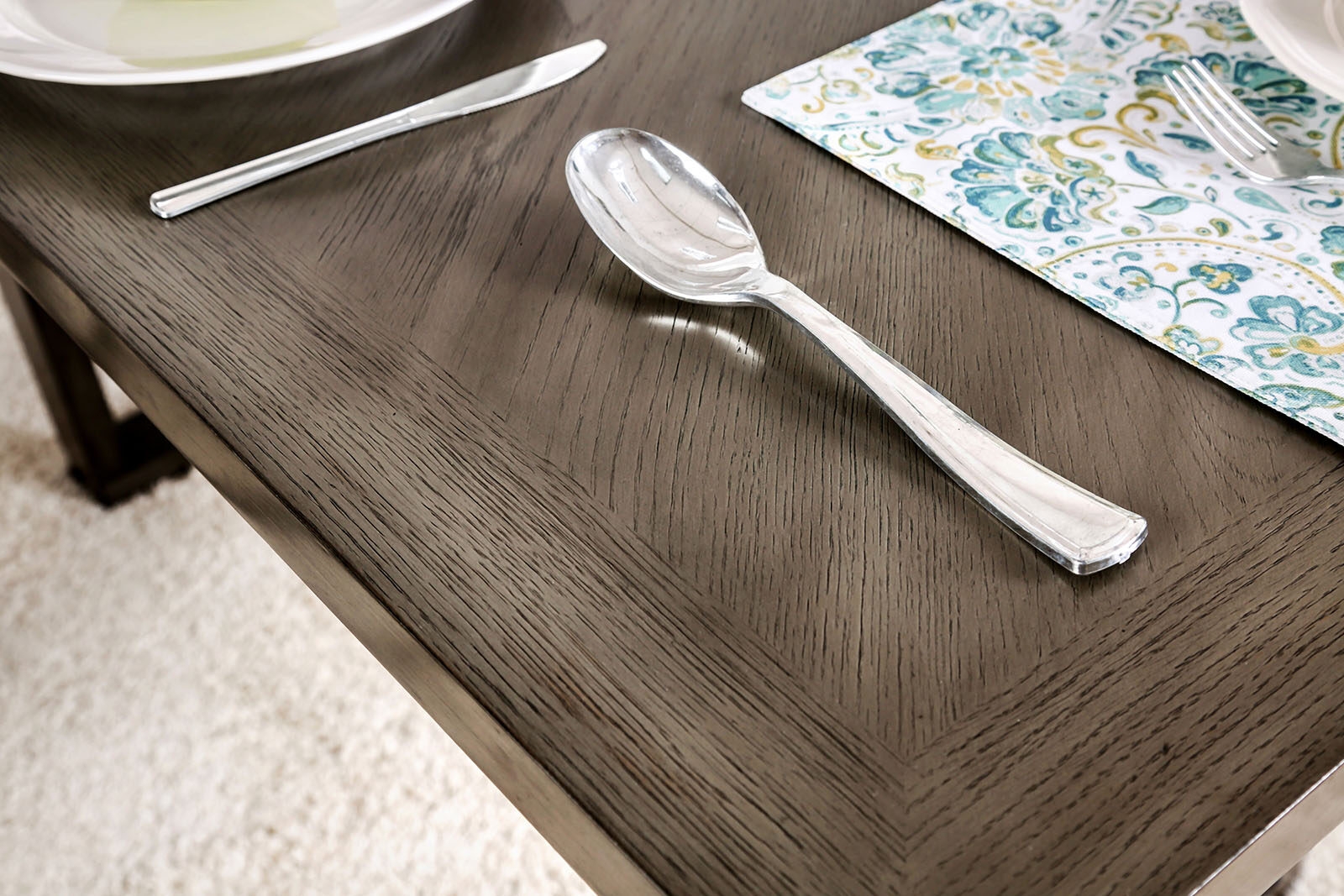 Anton Wood Counter Height Dining Set
