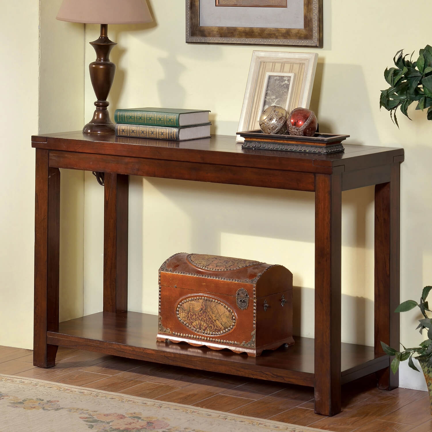 Estell Wood Storage Coffee Table Set