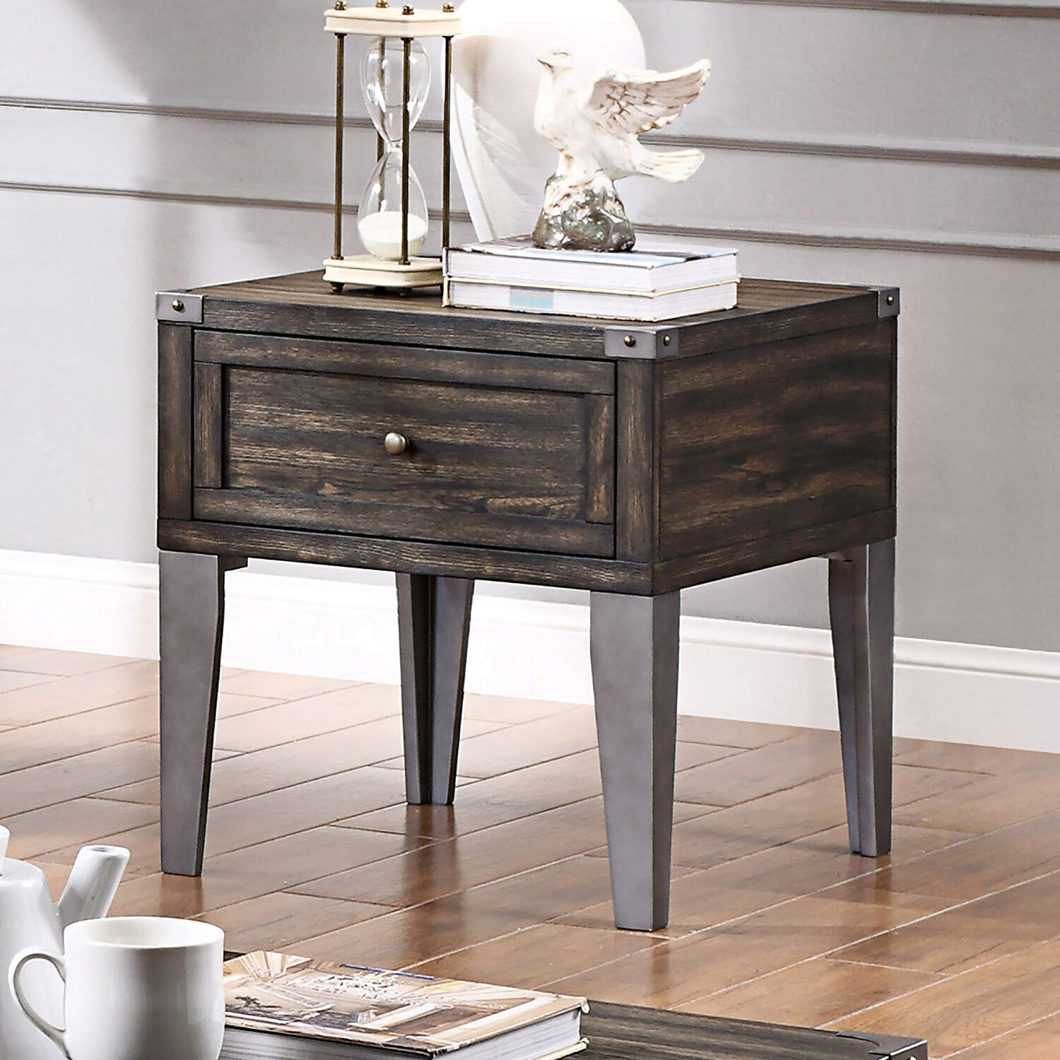 Piedmont Wood Storage Coffee Table Set