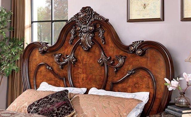 Rosewood Wood Panel Bedroom Set