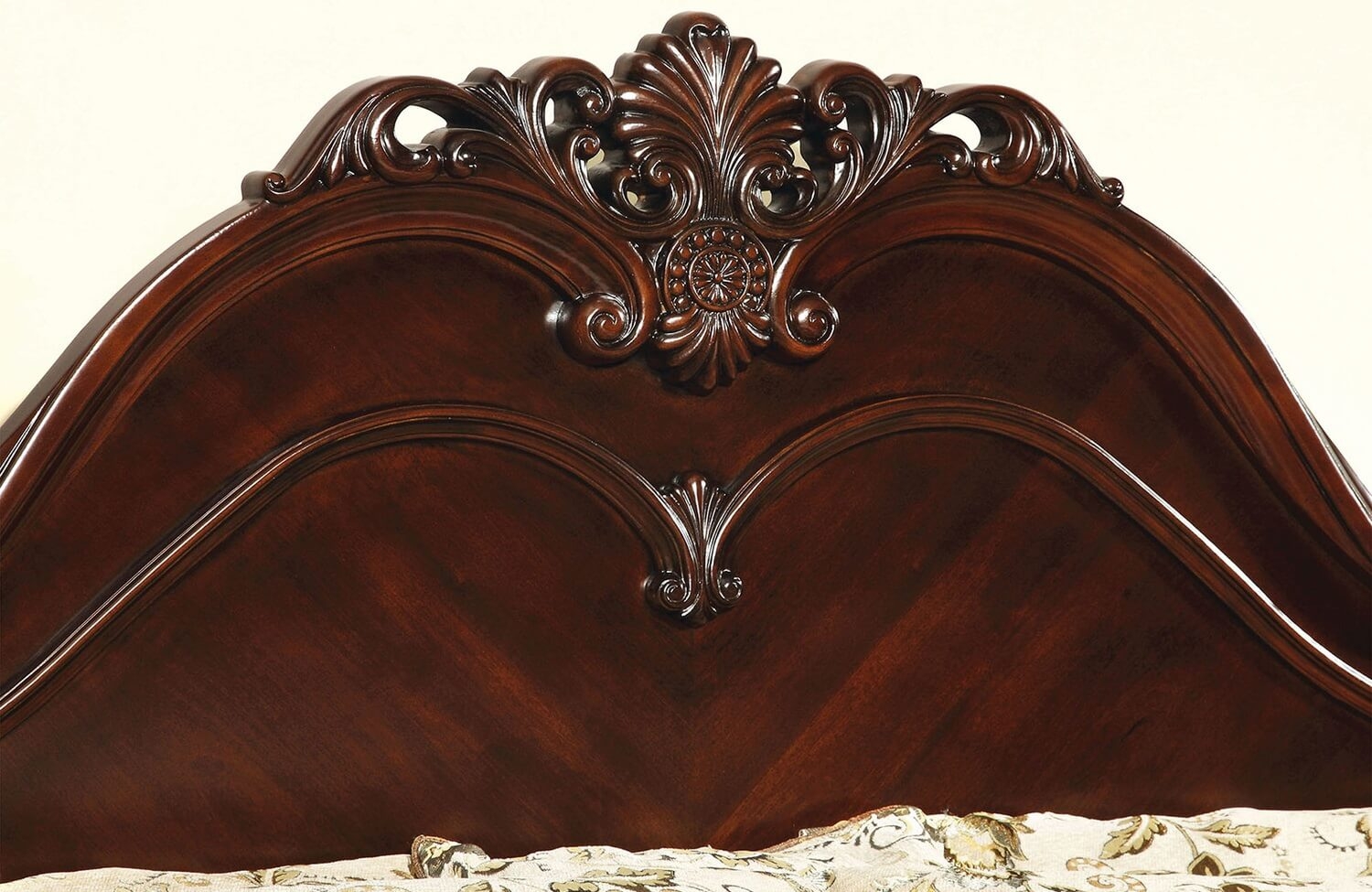 Mandura Wood Low Post Bed