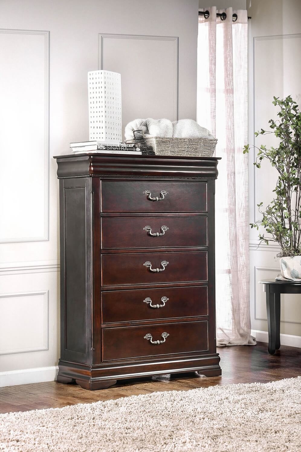 Mandura Wood Low Post Bedroom Set