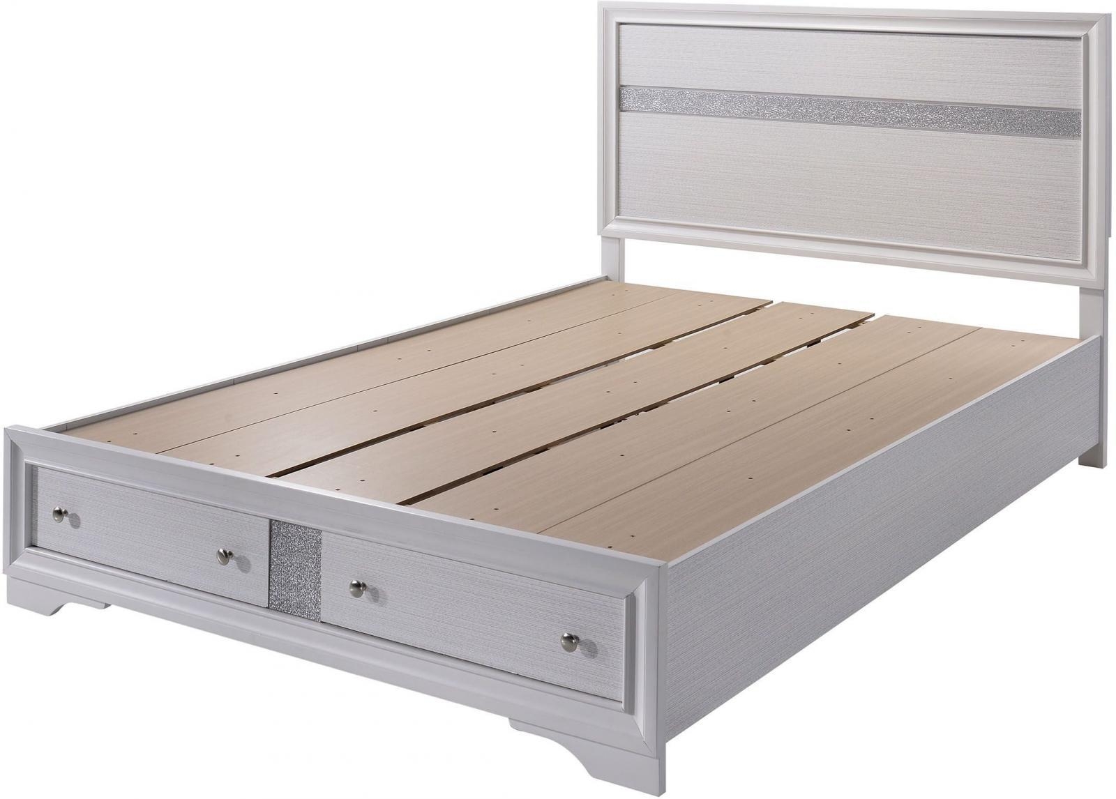Chrissy Wood Storage Panel Bed