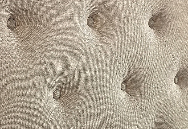 Pembroke Fabric/Wood Tufted Panel Bedroom Set