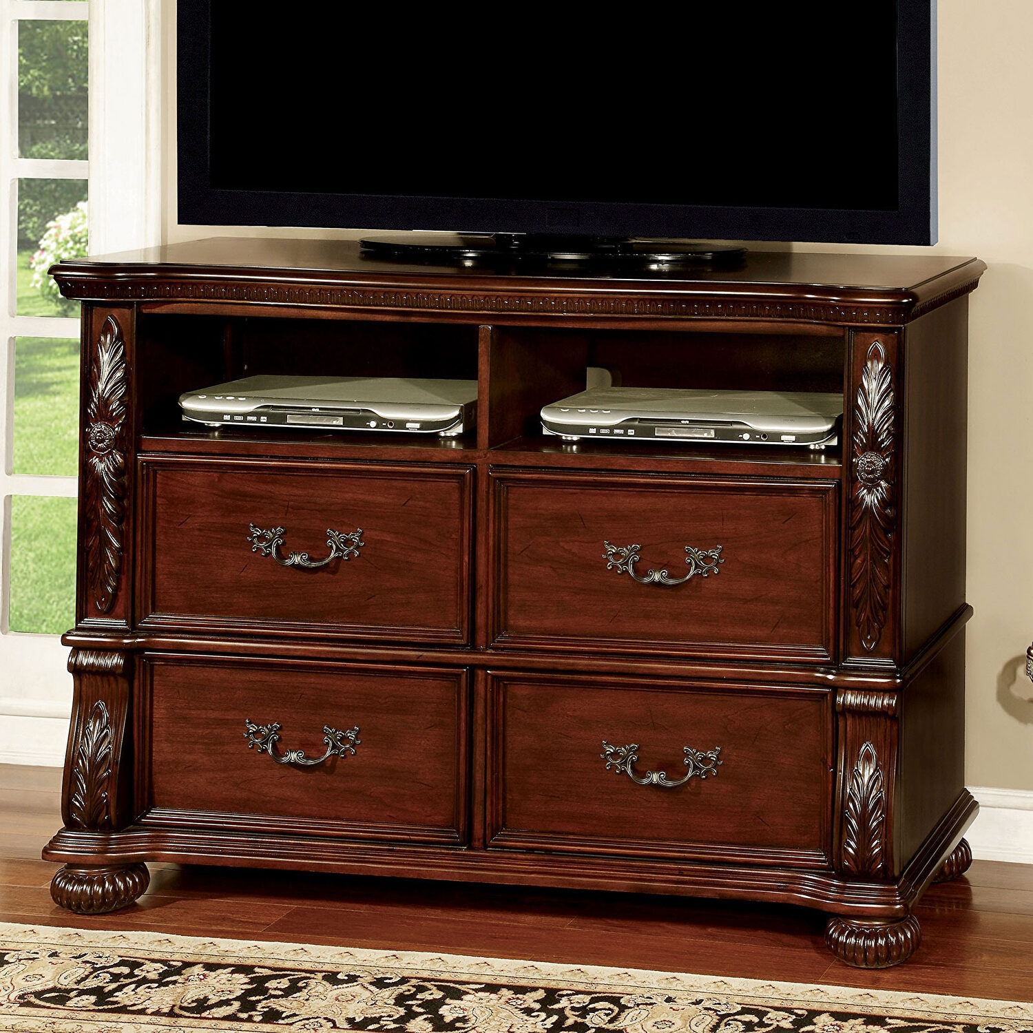 Flandreau Leatherette/Wood Panel Bedroom Set
