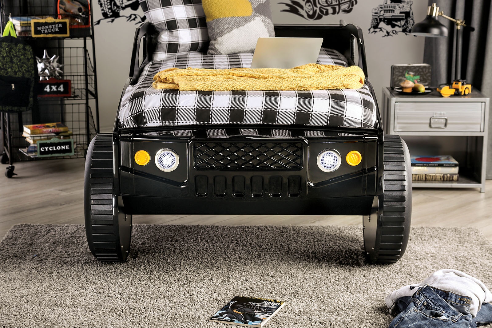 Twin Car Bed by Furniture of America