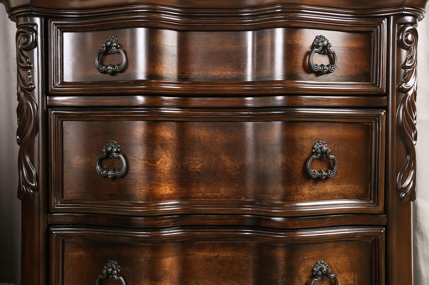 Arcturus Leatherette/Wood Panel Bedroom Set