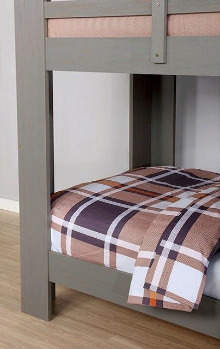 Suzie Wood Bunk Bed, Twin Size