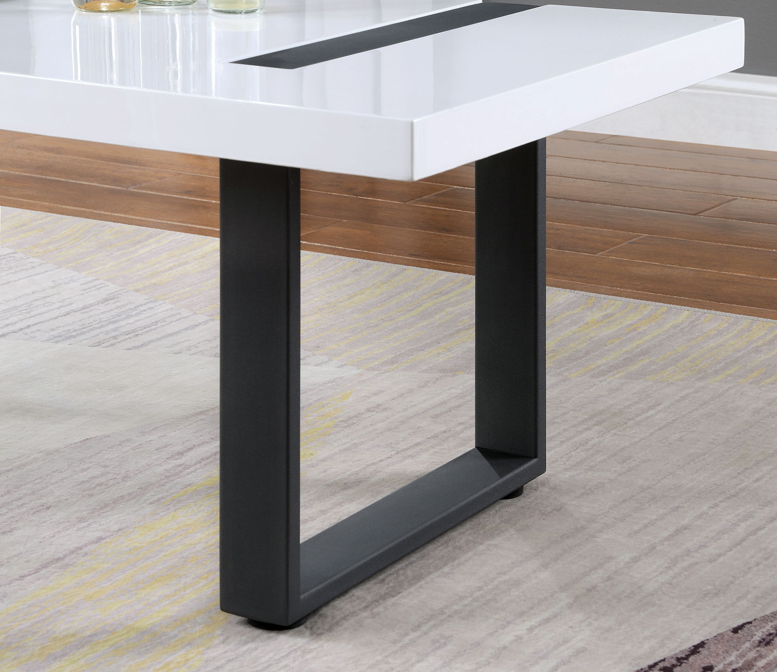 Eimear Lacquer/Metal Coffee Table Set