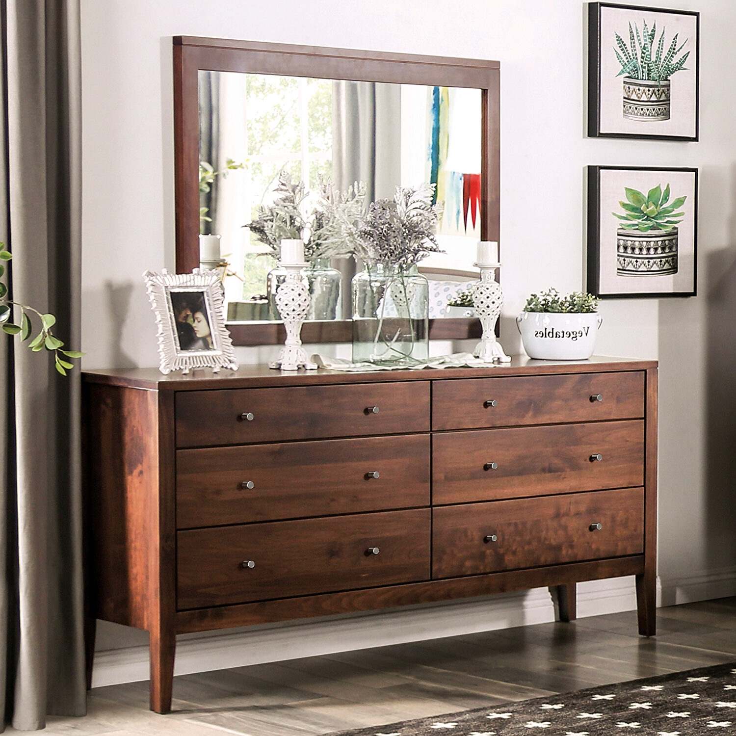 Willamette Wood Rectangular Mirror