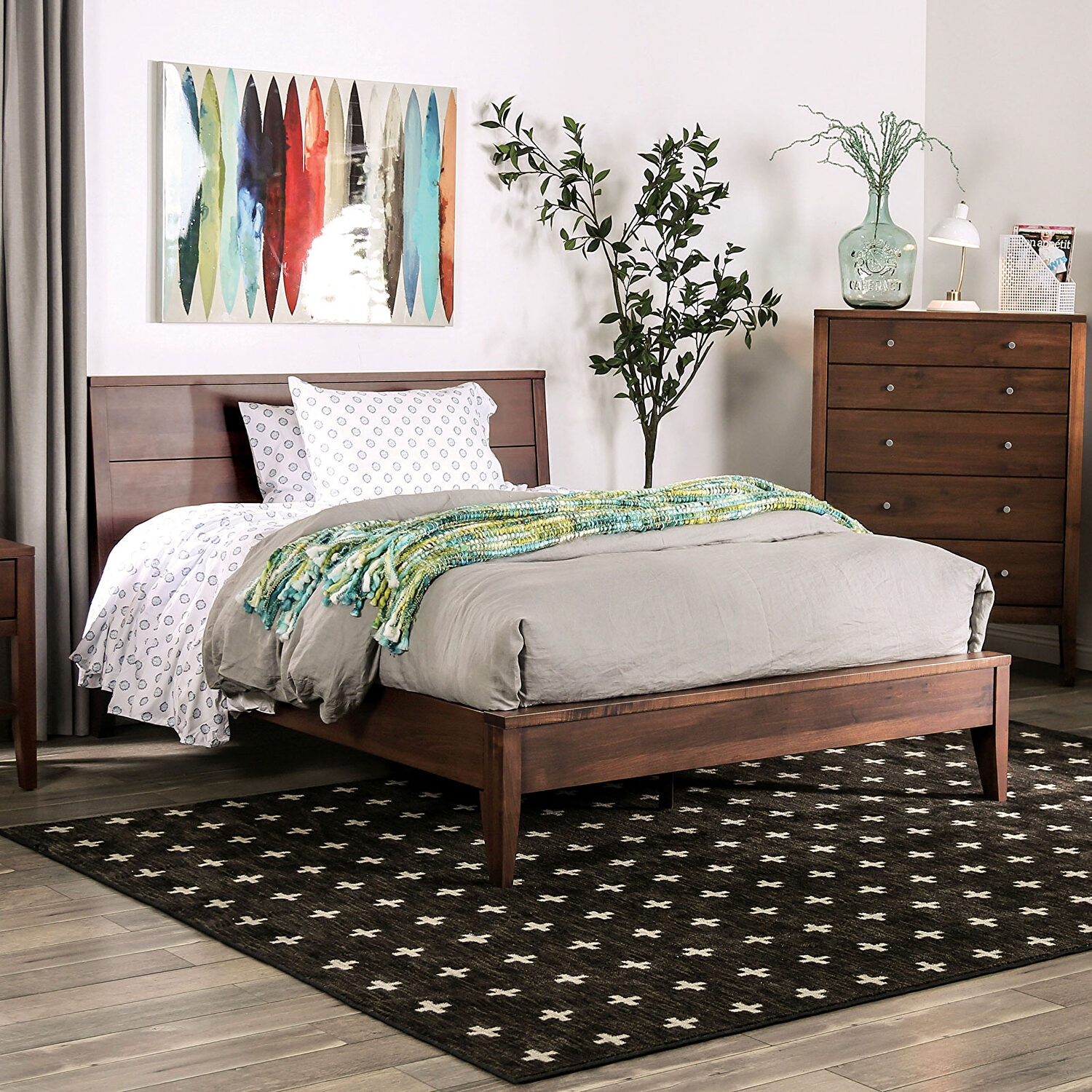 Willamette Wood Platform Bed