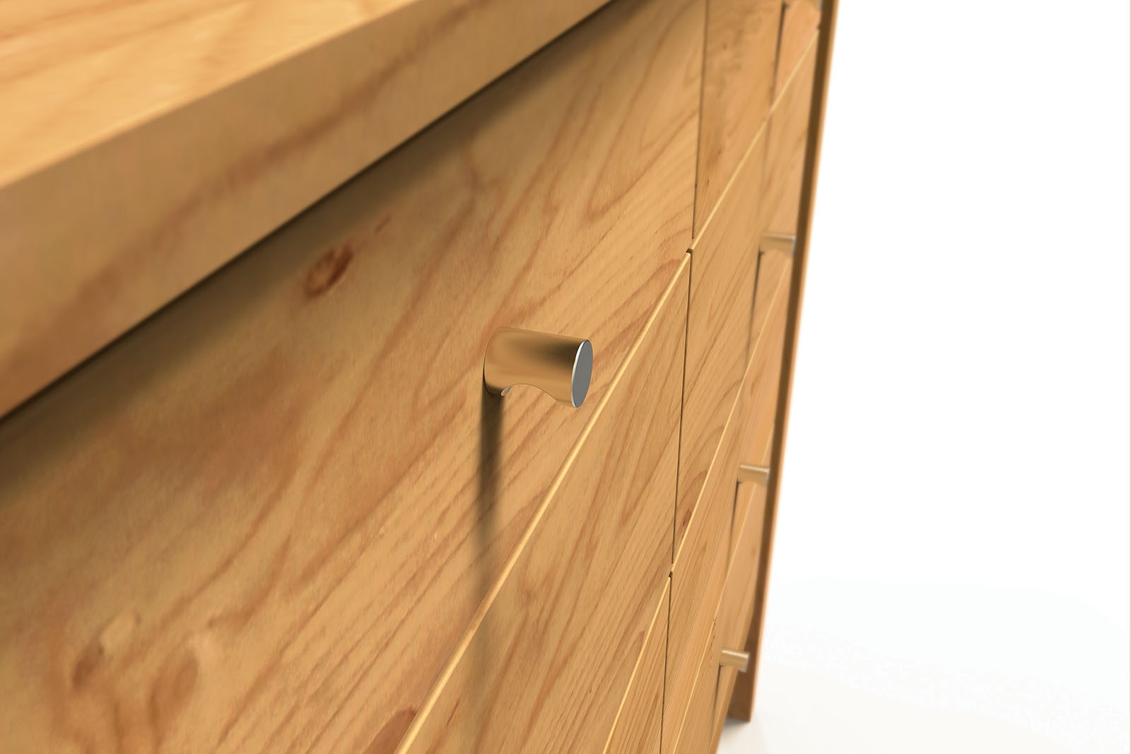 Willamette Wood Dresser w/8 Drawers