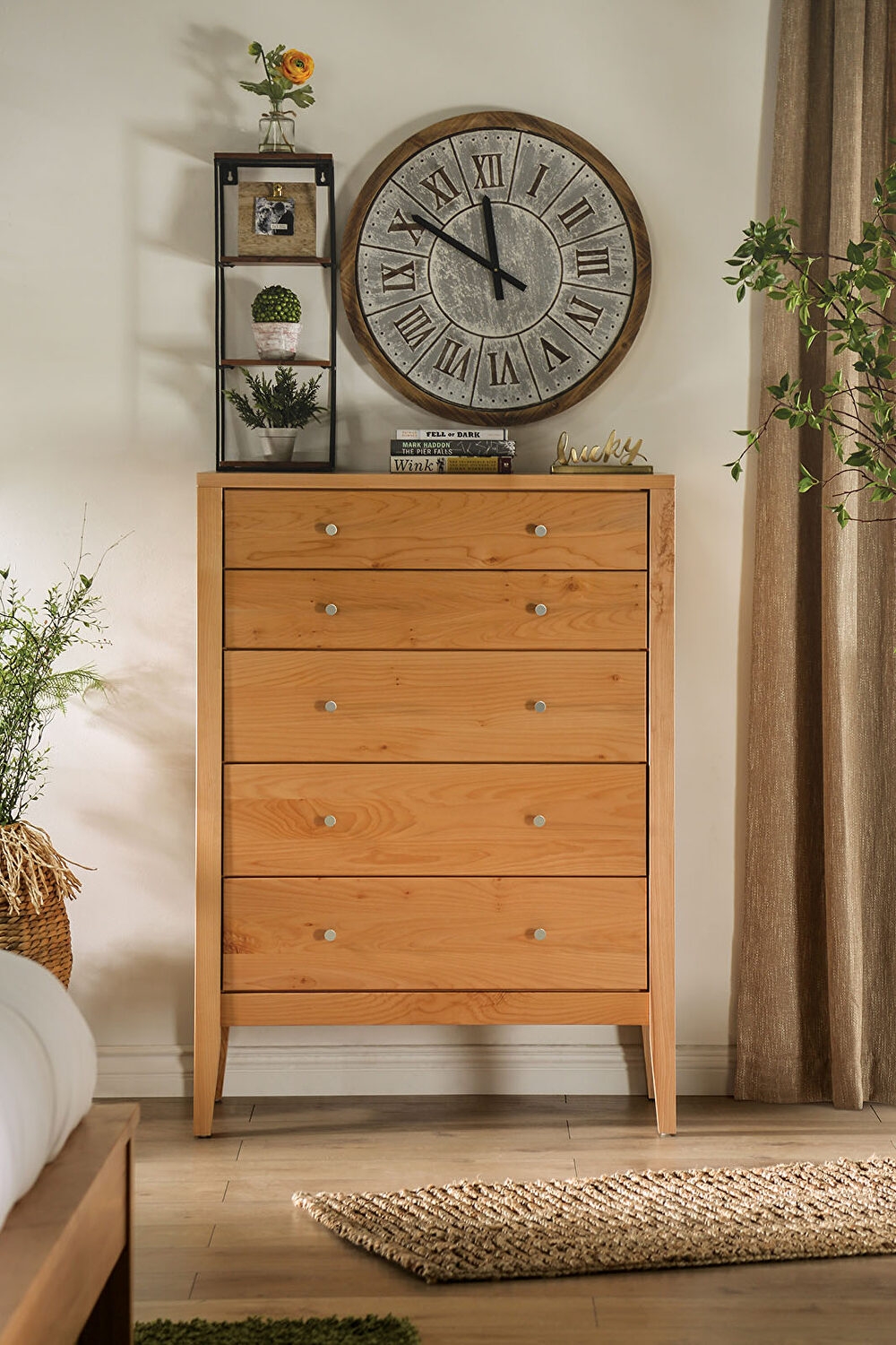 Willamette Wood Platform Bedroom Set