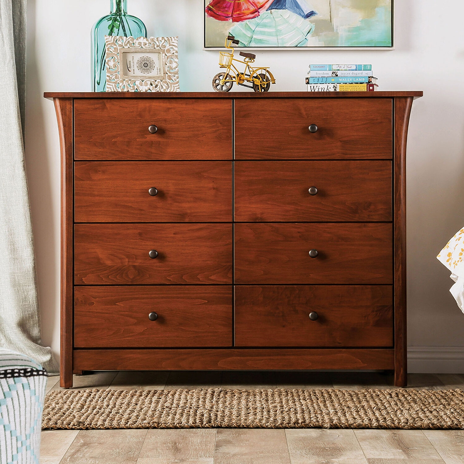 Keizer Wood Panel Bedroom Set