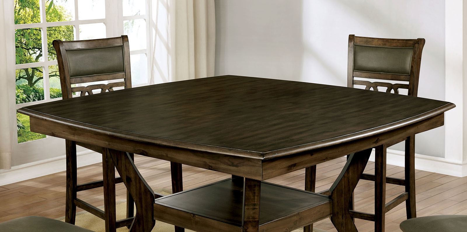 Flick Wood Counter Height Dining Set