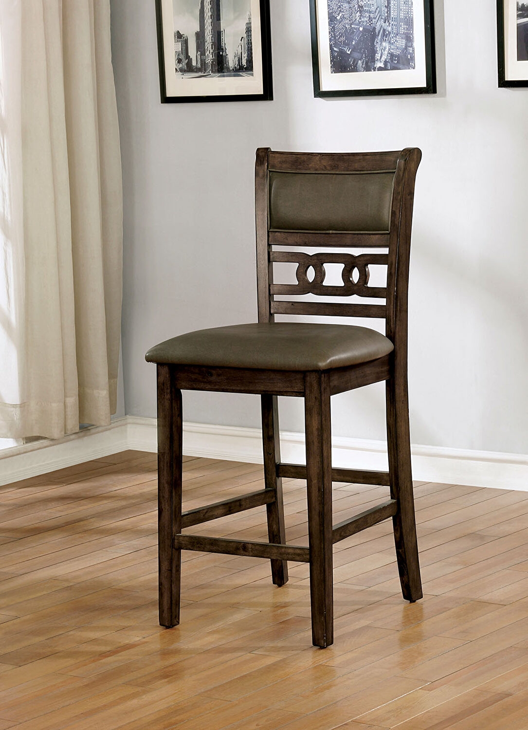 Flick Wood Counter Height Dining Set