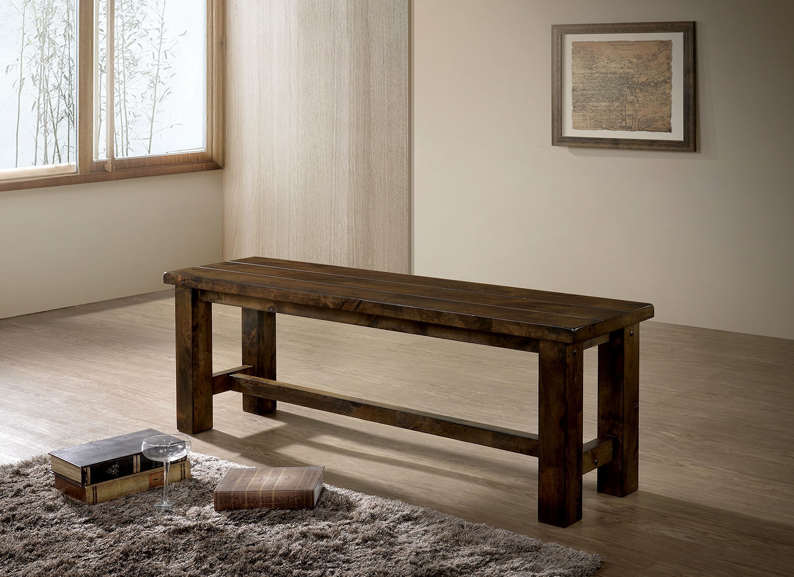 Kristen Wood Rectangular Dining Set