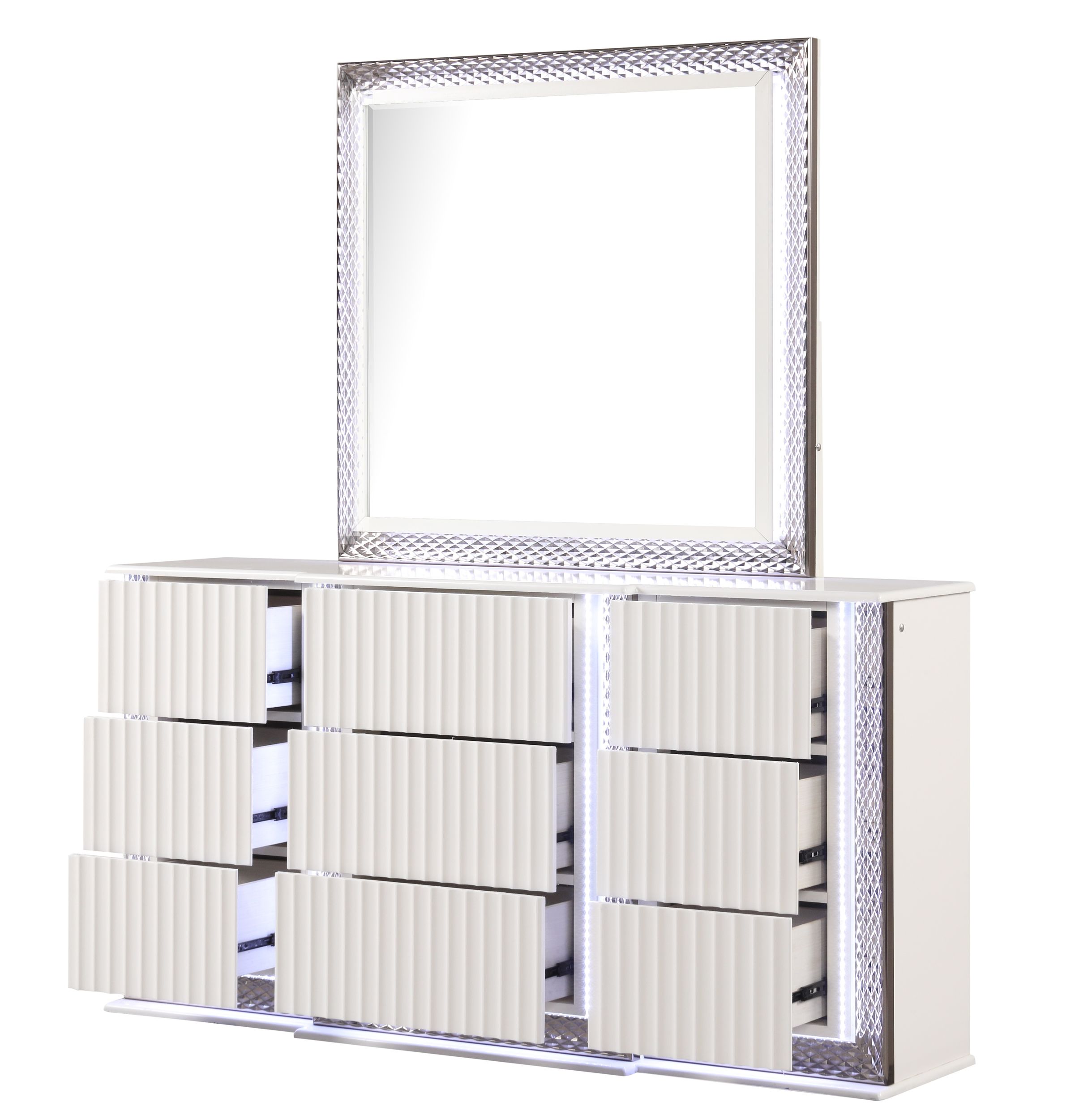Fabio Modern Style LED King 4PC