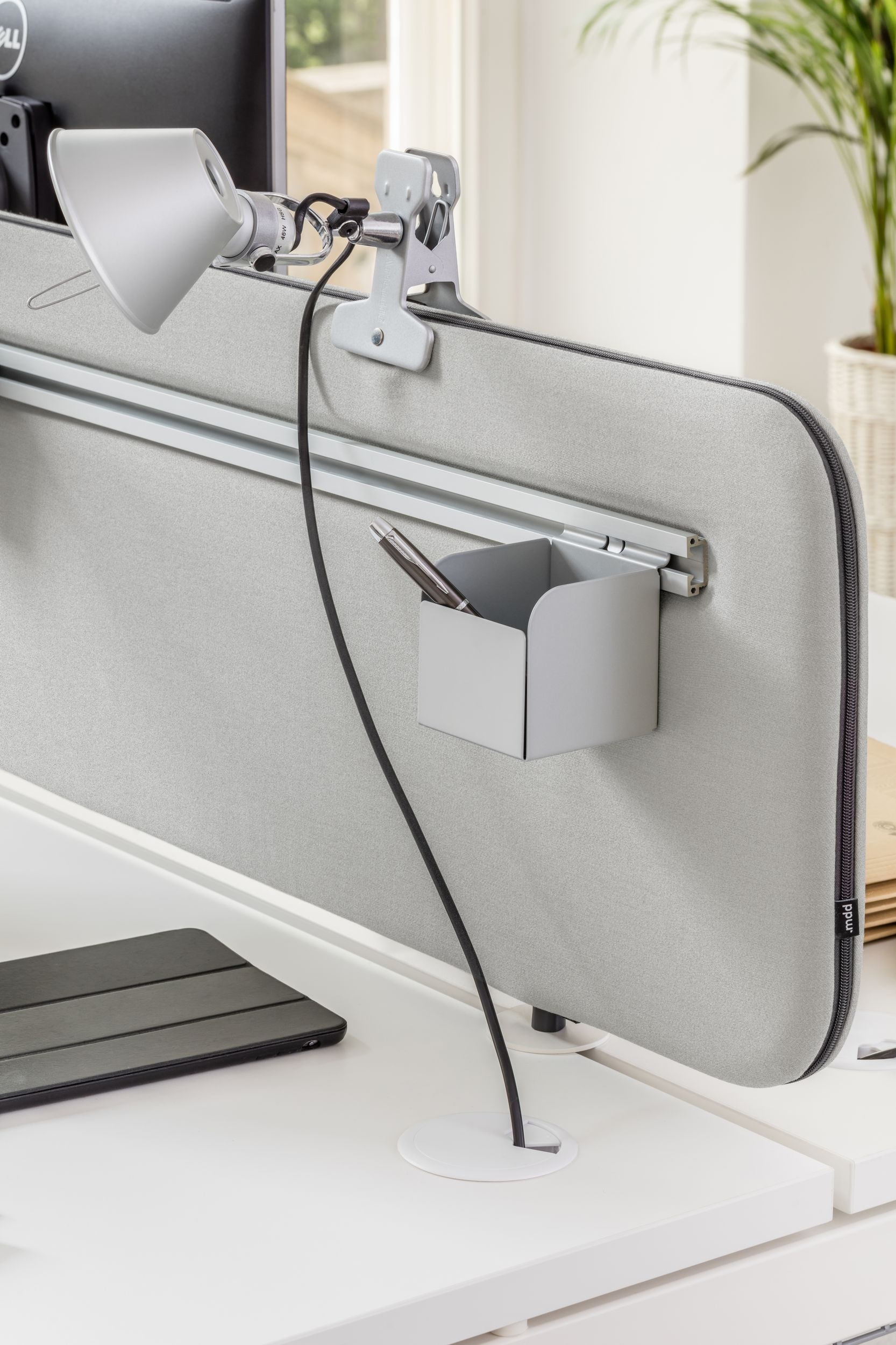Sonic Acoustic Screen for Single Desk/Bench