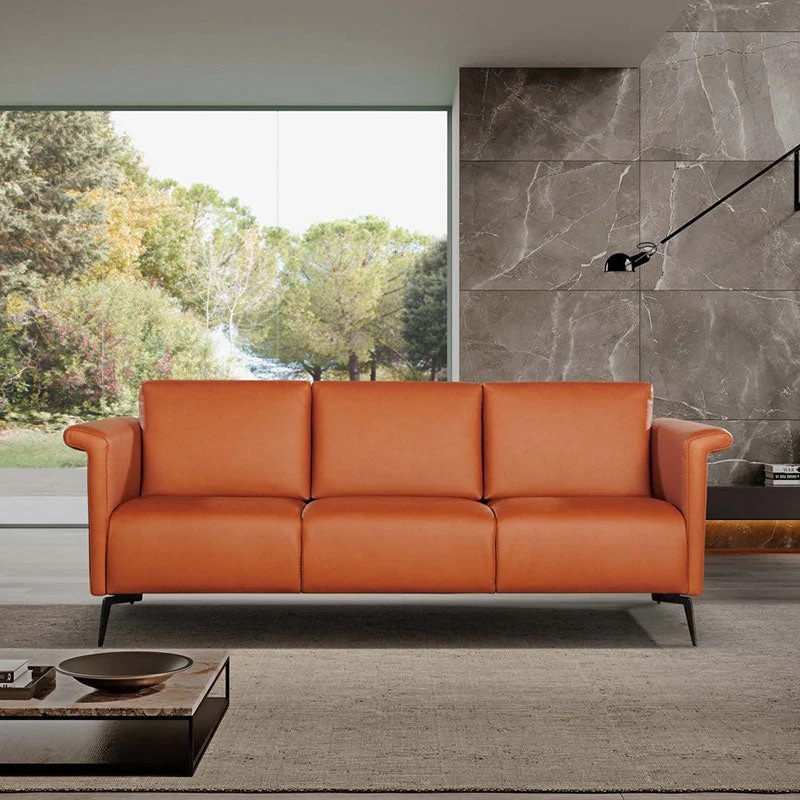 Facile Leather Sofa
