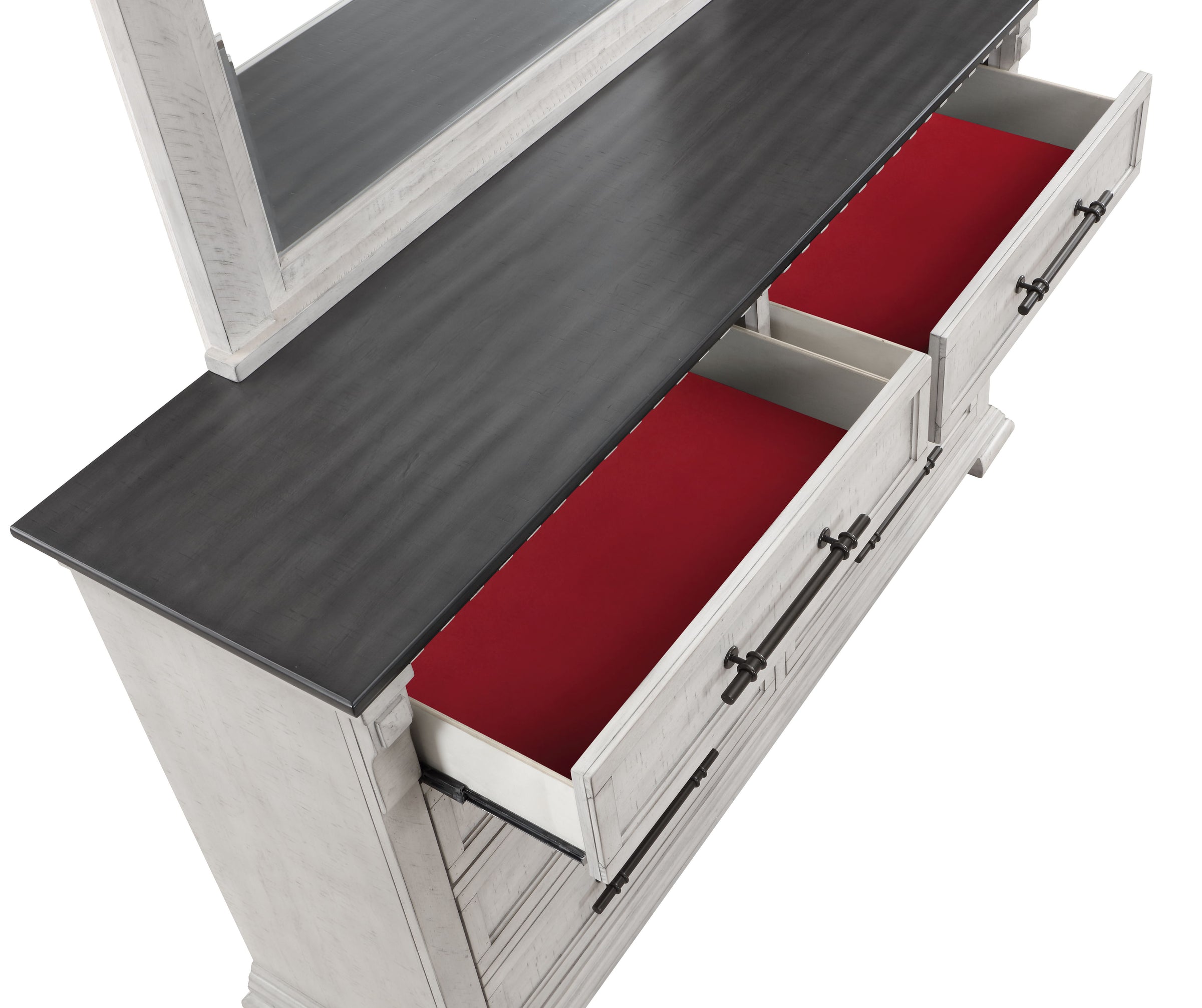 Faith 8-Drawer Wood Veneer Dresser