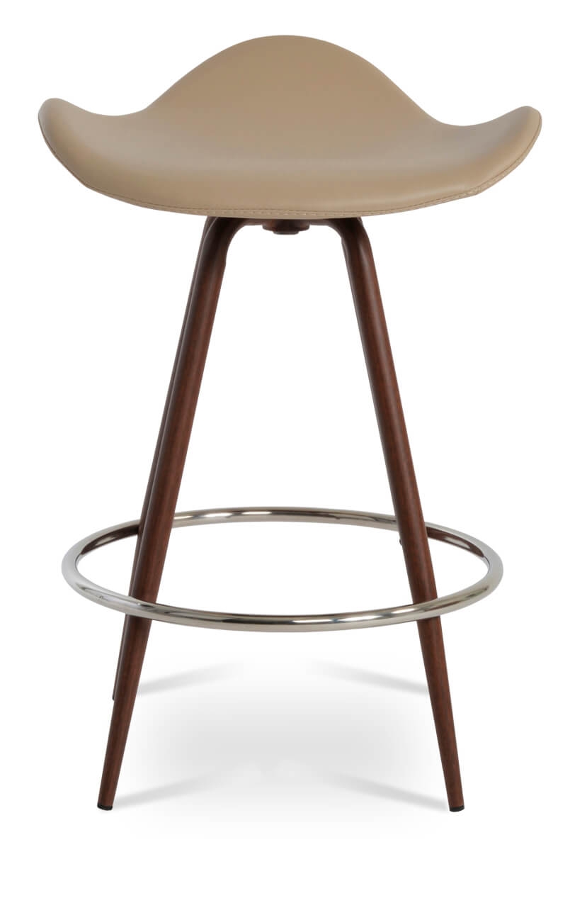 Falcon PU Max Swivel Barstool