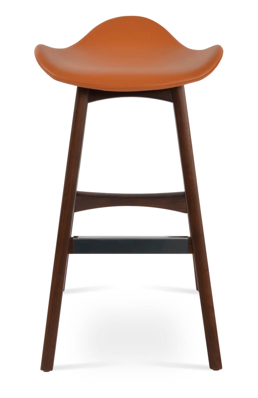 Falcon PU PR Wood Barstool