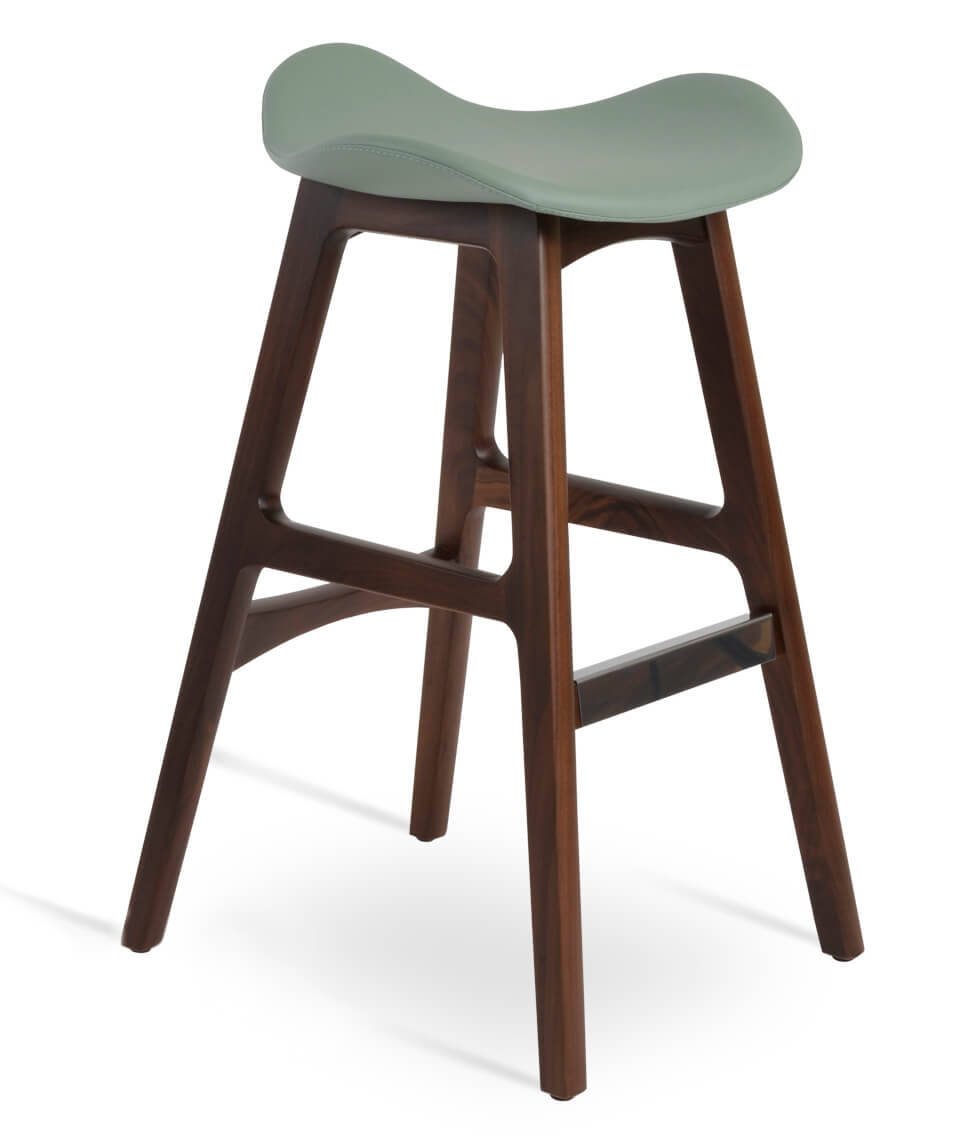 Falcon PU PR Wood Barstool