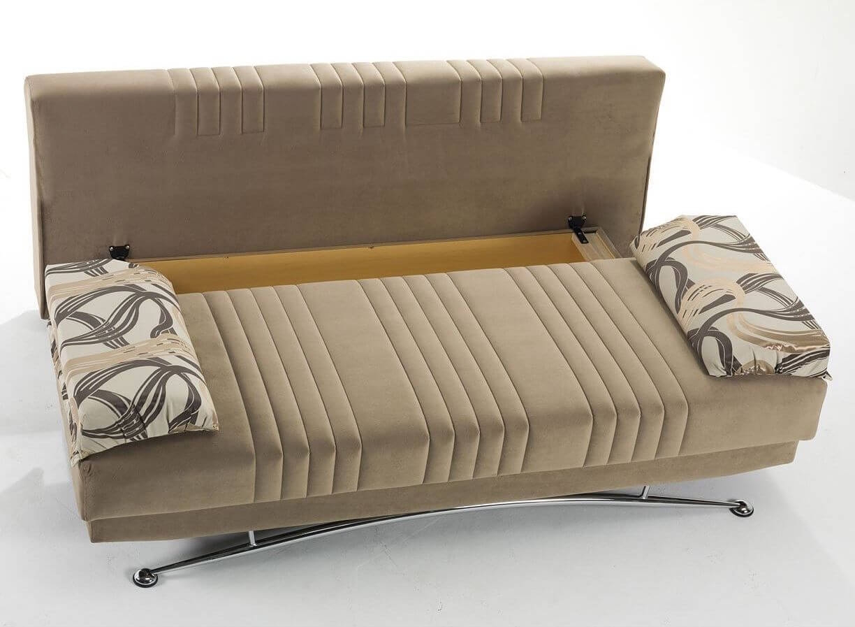 Fantasy Fabric Storage Sleeper Sofabed