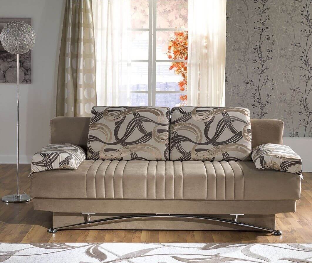 Fantasy Fabric Storage Sleeper Sofabed