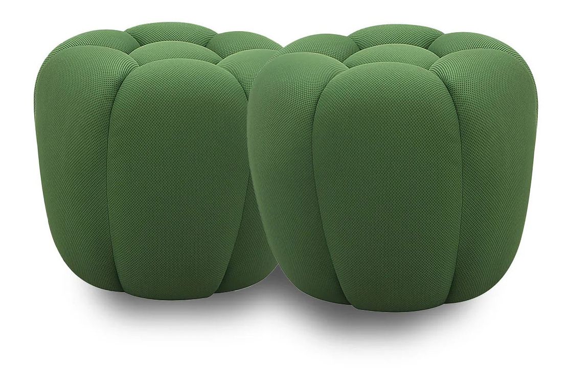 Fantasy Fabric Ottoman