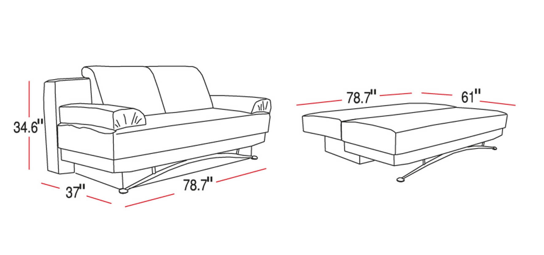Fantasy Sofa by Sunset (Istikbal) Furniture