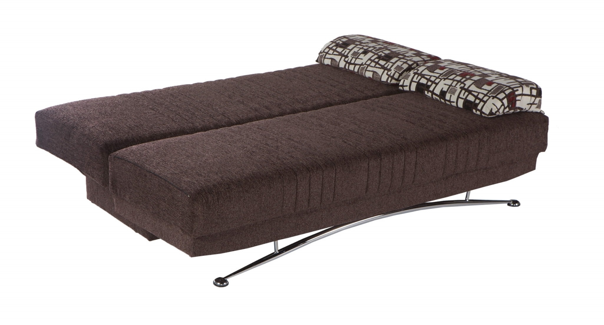 Fantasy Chenille Fabric Storage Sleeper Sofabed