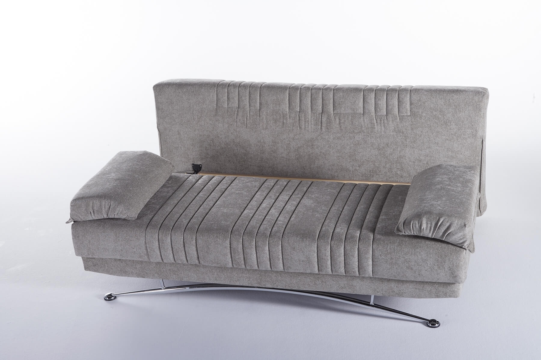 Fantasy Chenille Fabric Storage Sleeper Sofabed