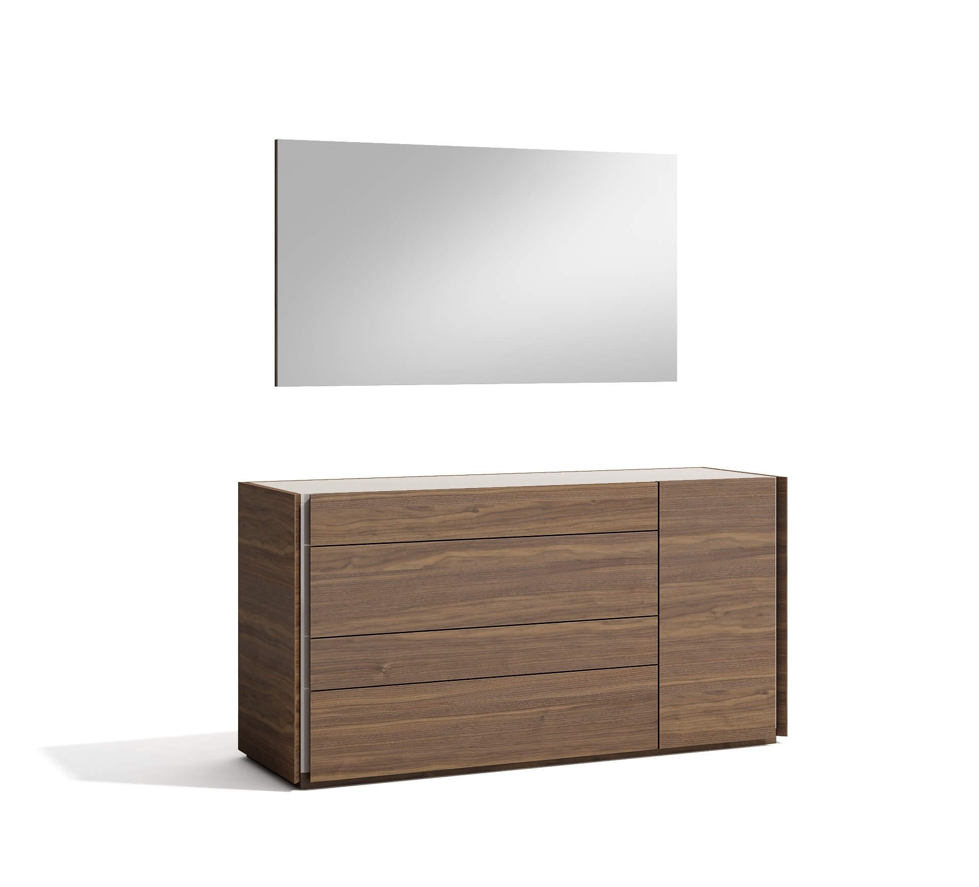 Jennifer Italia Rowan 4-Drawers Wooden Dresser