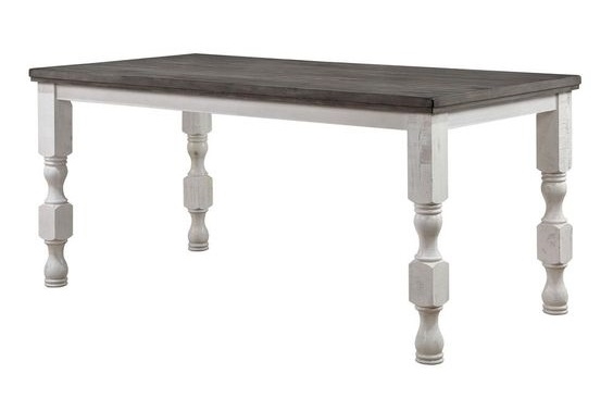 Calabria Wood Rectangular Dining Set