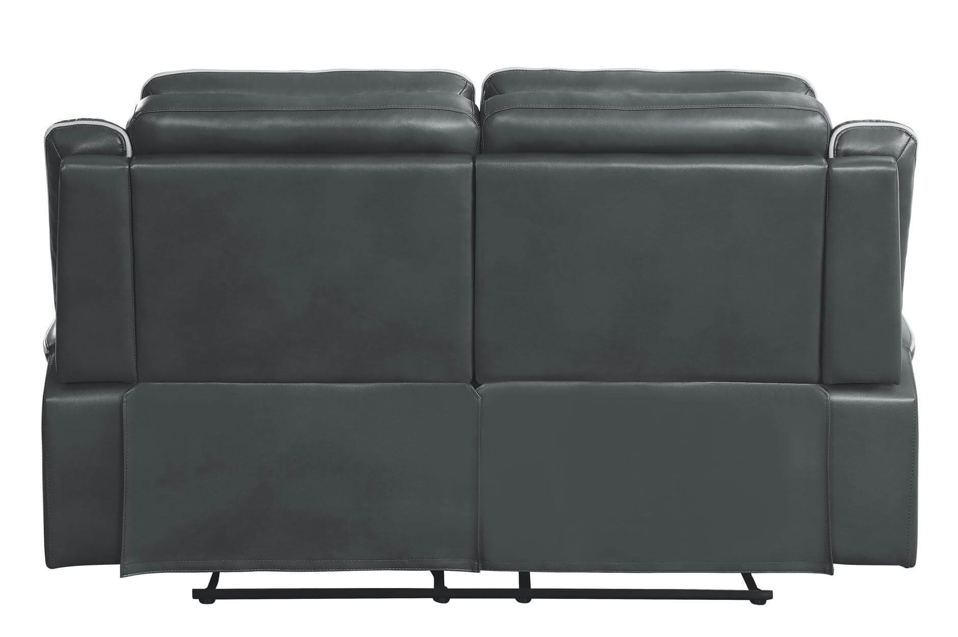 Darwan Leather Gel Match Living Room Set by Homelegance