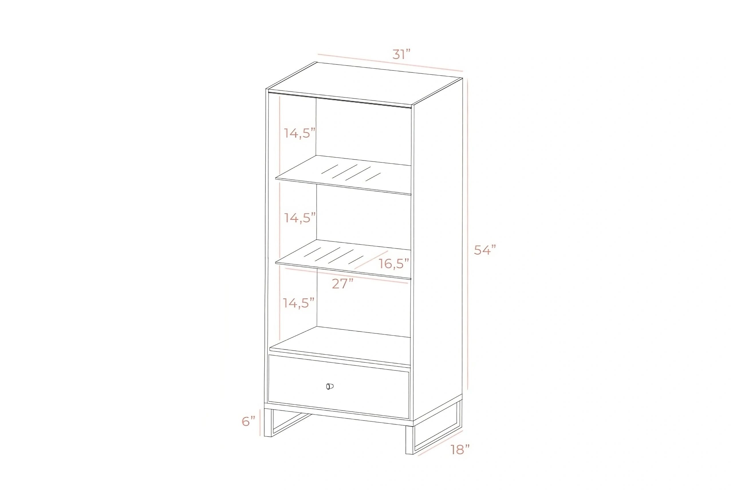 Gloss 14 2-Door Wood/Glass Small China Cabinet with Drawer