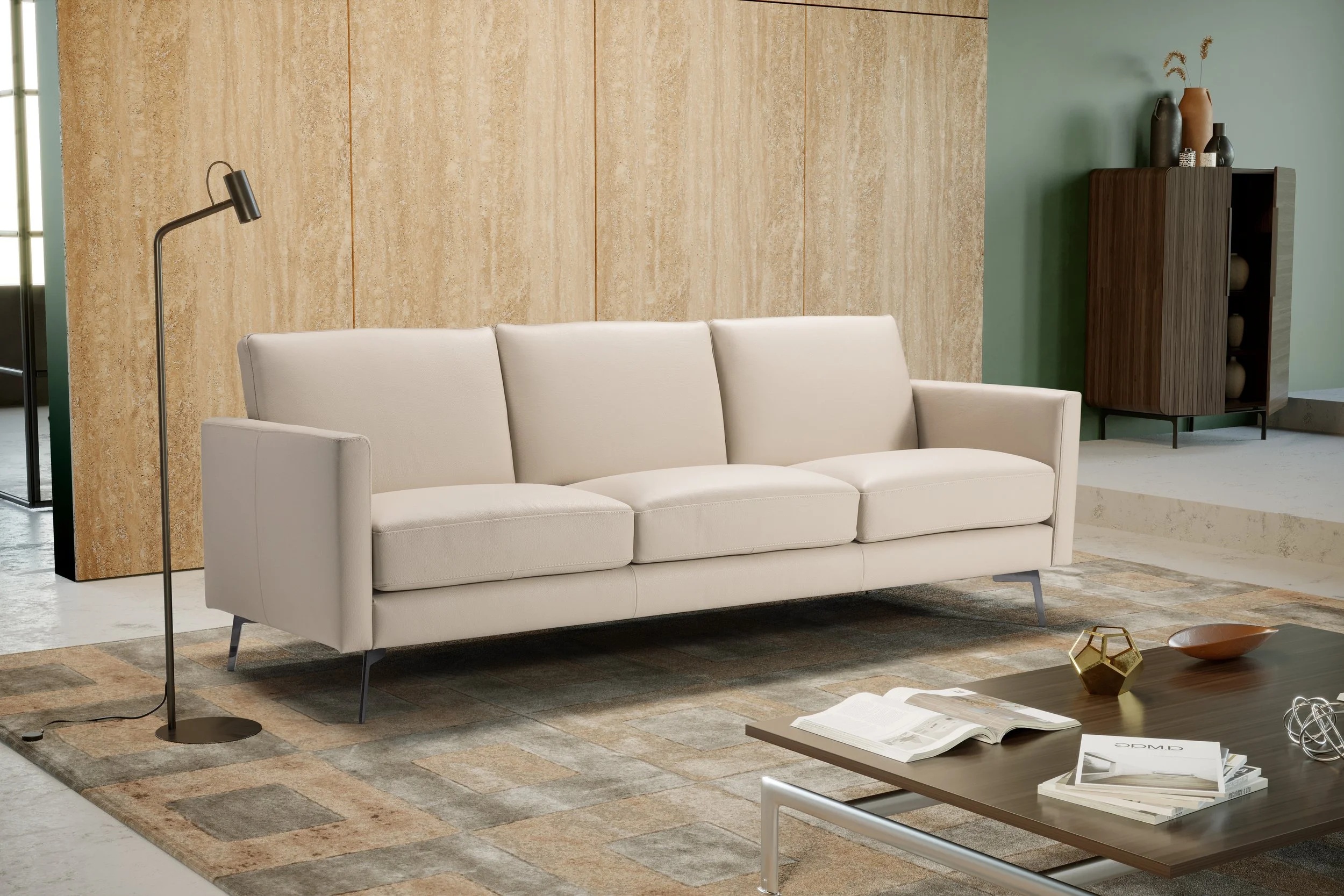 Fenice Leather Sofa Max
