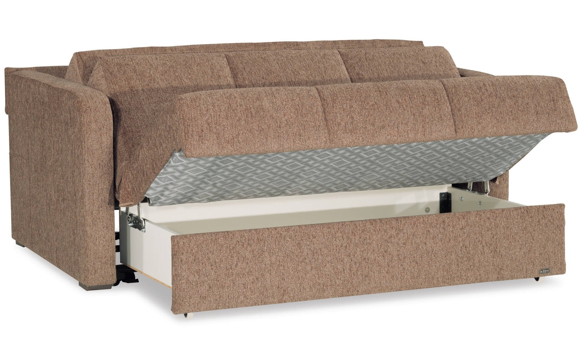 Ferra Fashion Fabric Convertible Loveseat