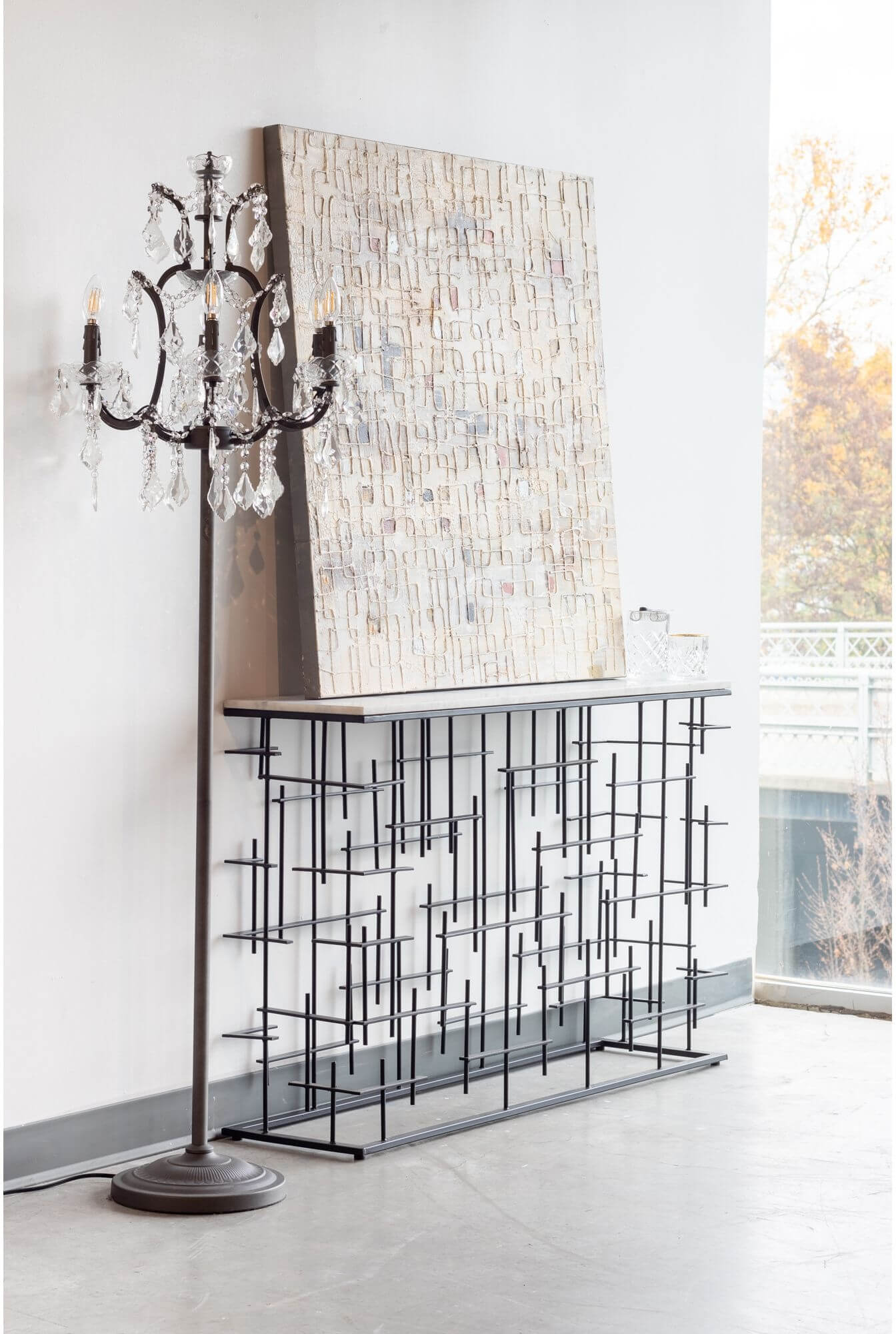 Matrix Console Table