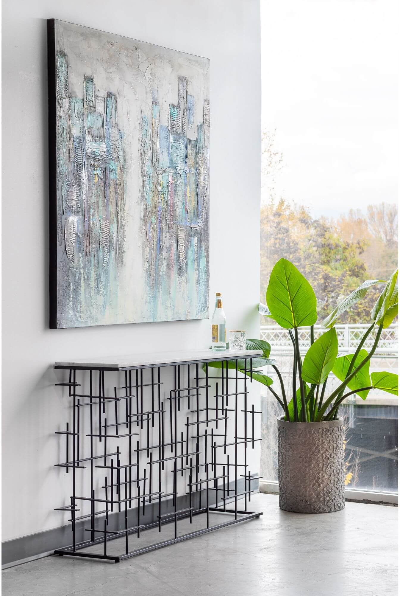 Matrix Console Table