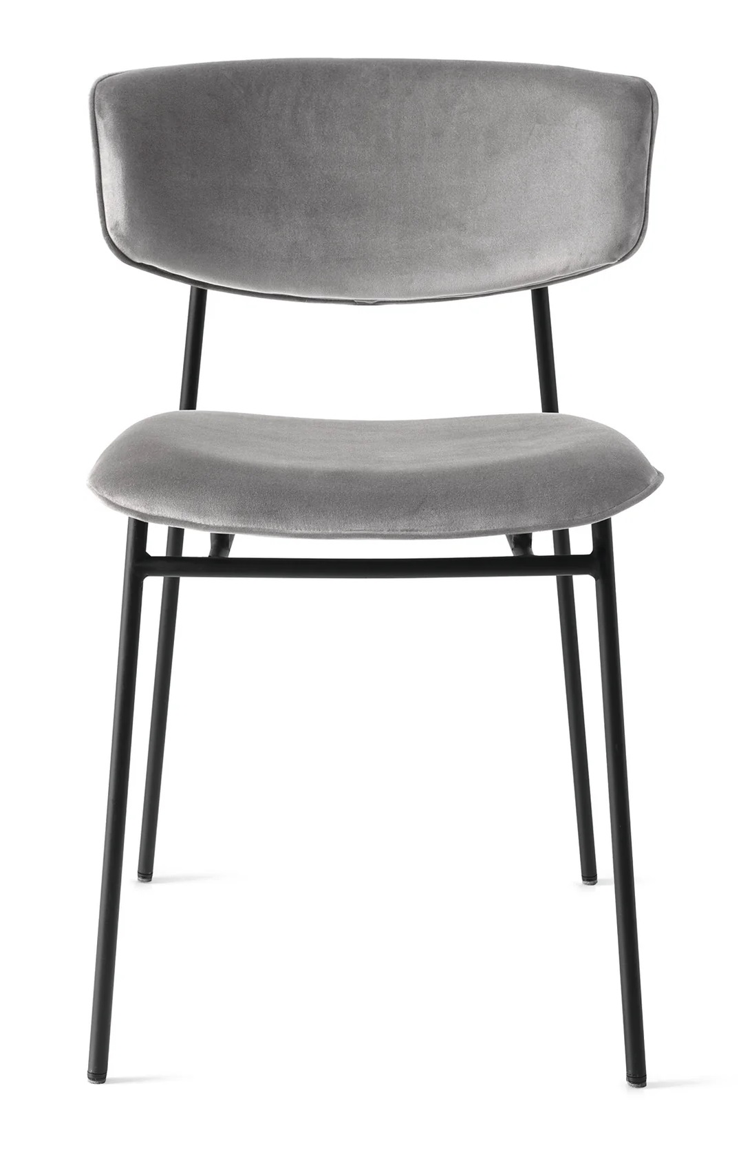 Fifties Venice Fabric/Metal Dining Chair