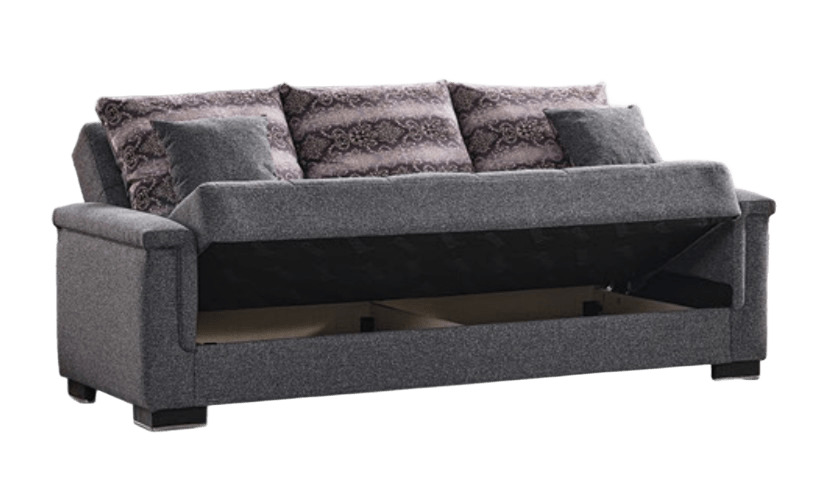 Fiji Polyester Convertible Storage Living Room Set