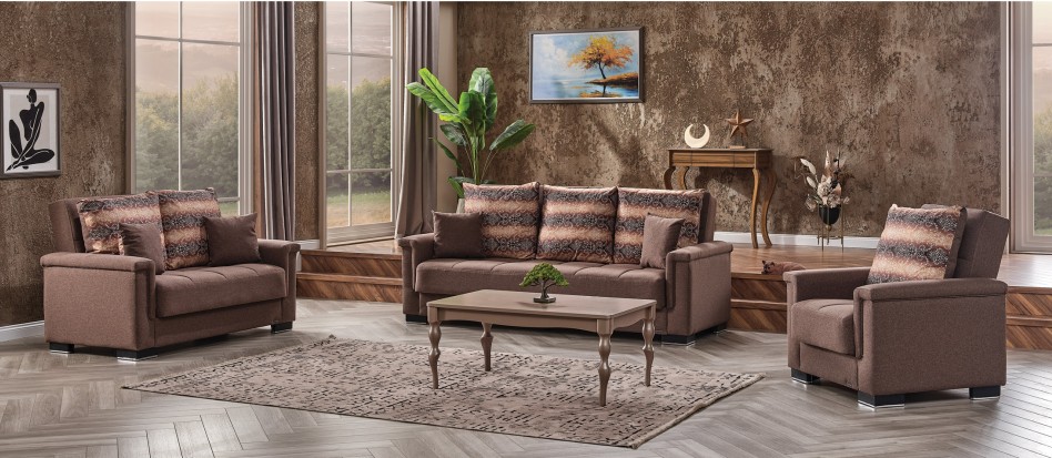 Fiji Polyester Convertible Storage Chair