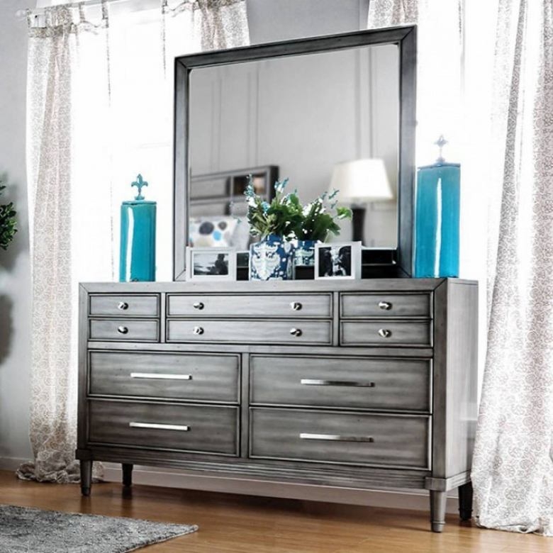 Daphne Wood Dresser w/10 Drawers