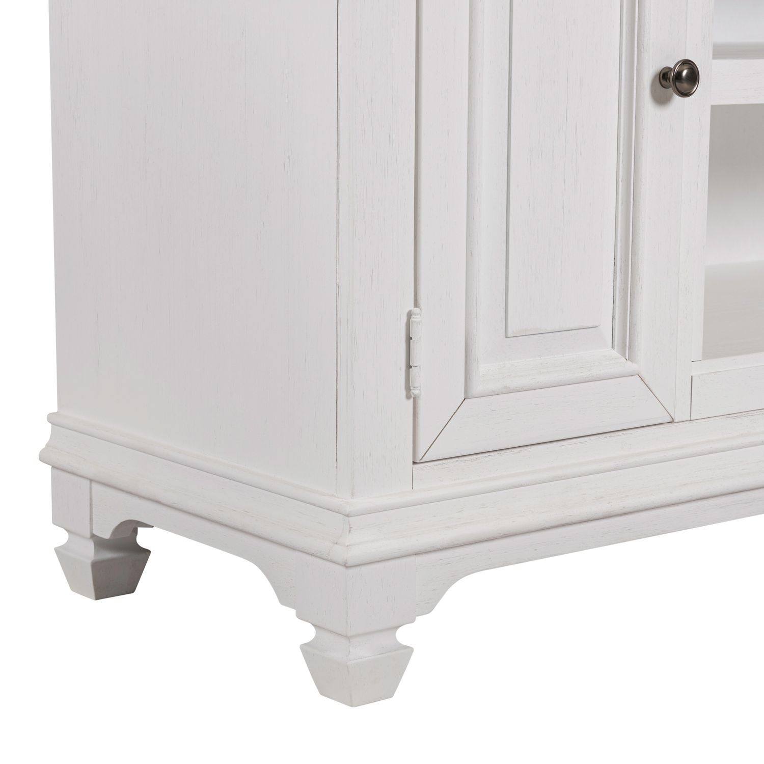 417 80-inch Wood TV Console w/Firebox Insert