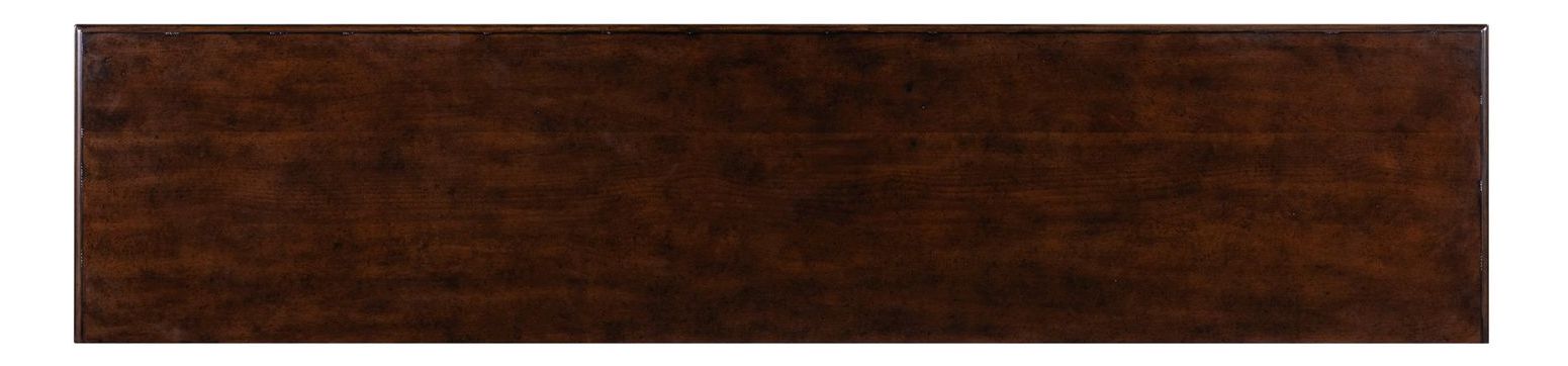 512 84-inch Wood 3-Drawer TV Console w/Firebox Insert & 2 Doors