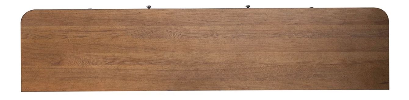 652 80-inch Wood 2-Drawer TV Console w/Firebox Insert & 2 Doors