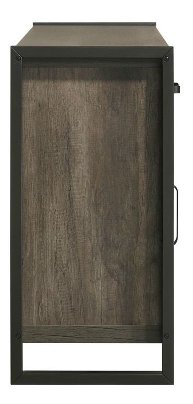 686 78-inch Wood 2-Drawer TV Console w/Firebox Insert & 2 Doors